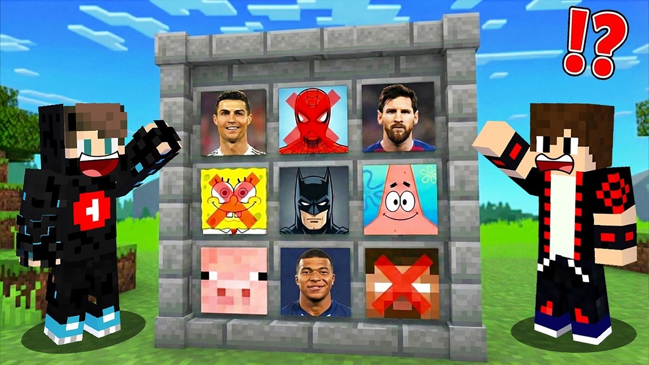 ماين كرافت : تحدي تخمين الايتمات ولكن الخاسر يعزل !!؟ 🔥😱