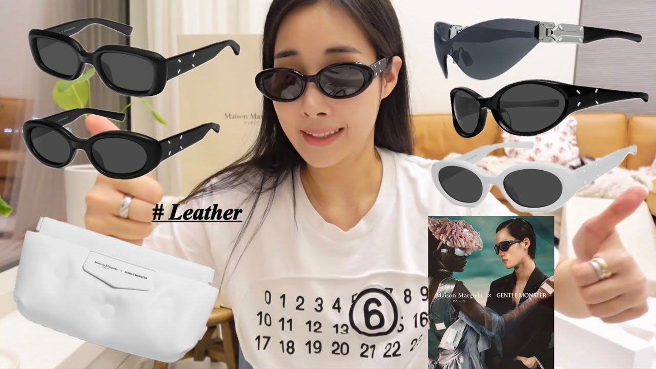 [쇼핑 하울🛍] 젠틀몬스터x마르지엘라 선글라스&안경 7종 하울😎 (+내가 봐도 신나보이는 내 자신)