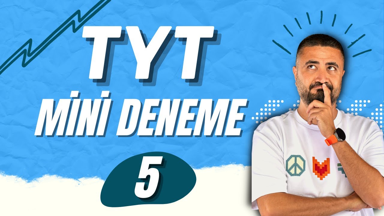TYT MİNİ DENEME 5 | Rehber Matematik