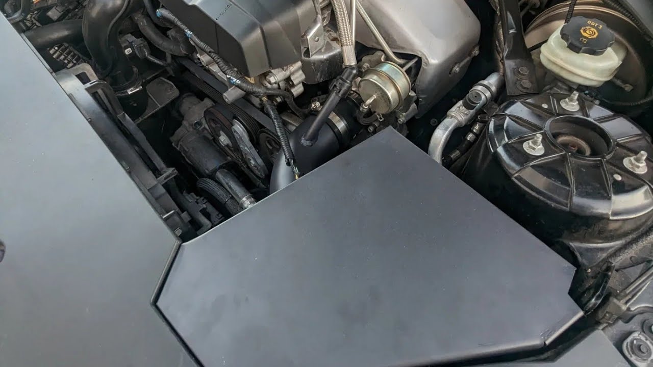 Cadillac ATS Budget Intake Install (HZ motorsport)