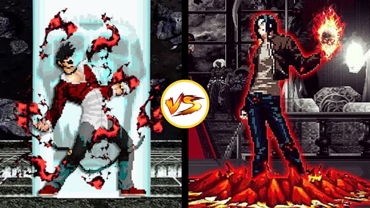 [KOF MUGEN] Samael Iori Yagami vs Alter Kyo Fight