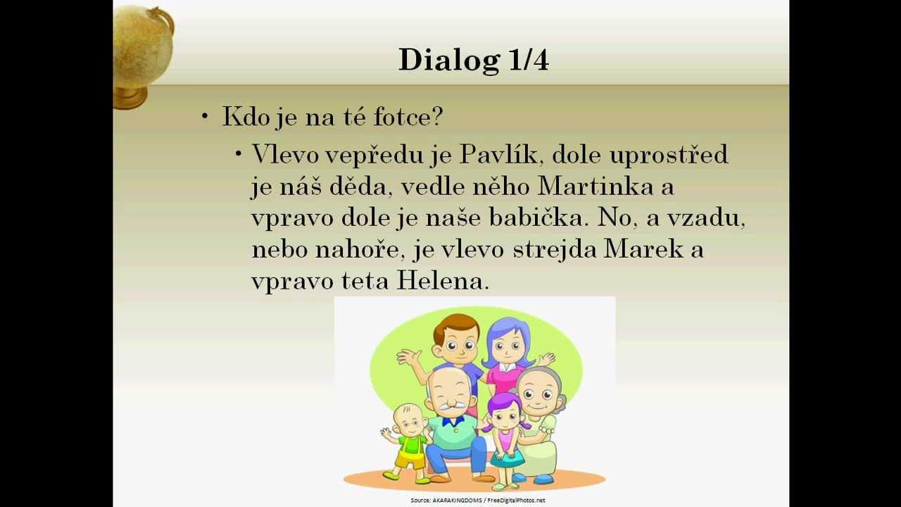 Learn Czech A1/A2: Family + Possessives