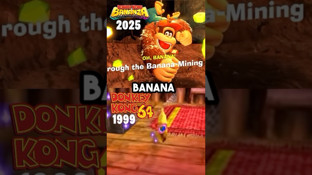 &ldquo;OOOH BANANA!&rdquo; Switch 2 3D Donkey Kong Game!