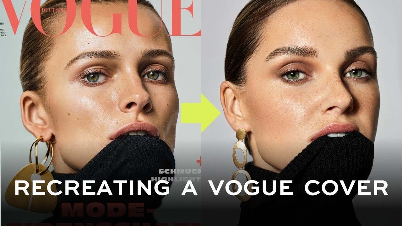 Я воссоздал эту обложку VOGUE!
