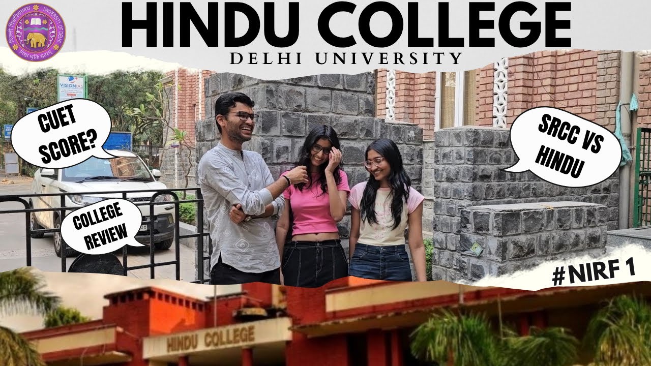 Hindu College Student Review | NIRF RANK #1 | CUET 2025 Score | Delhi University | Bcom Hons  Cutoff