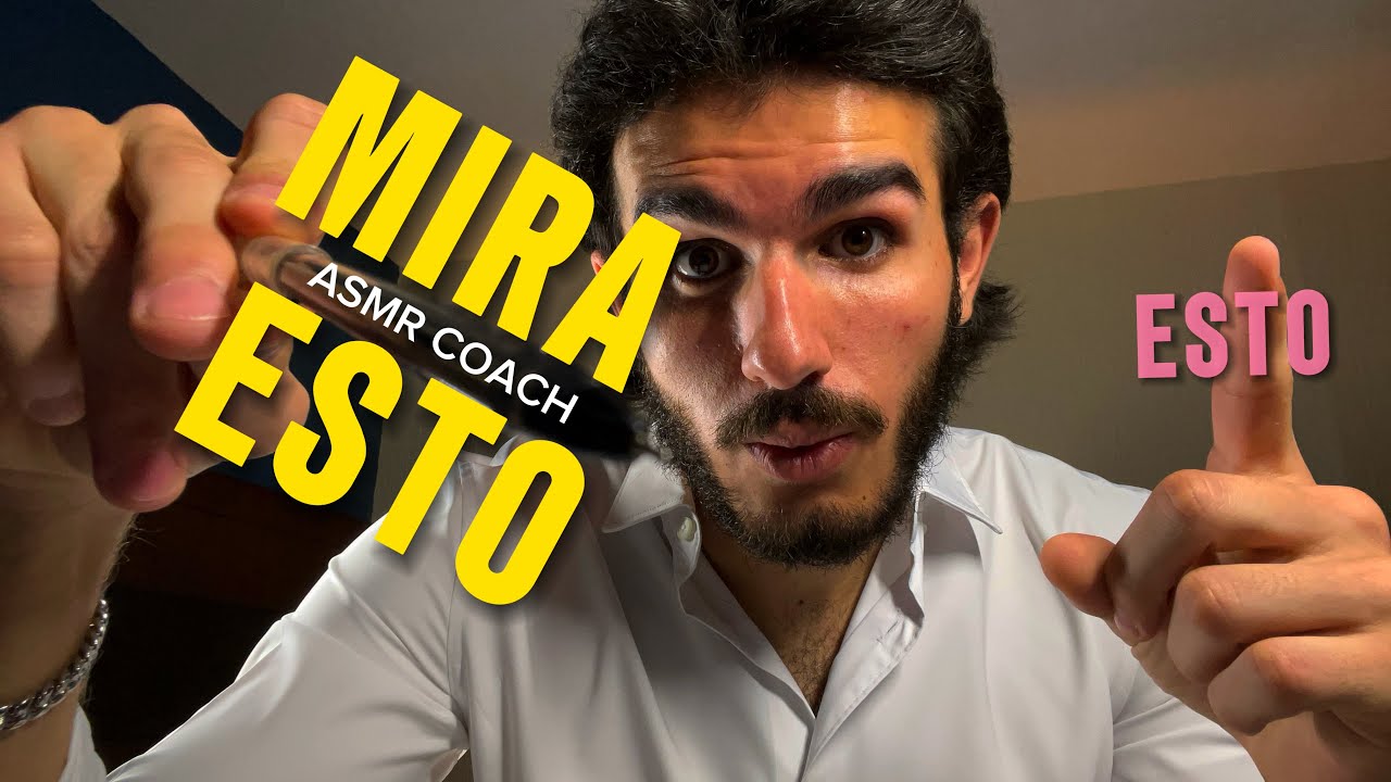SOY TU COACH DE ASMR (Real Roleplay)