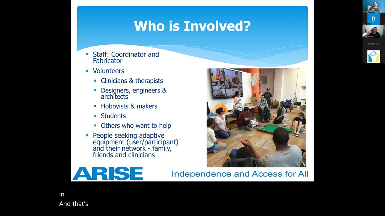 An Overview of the ARISE Adapted Design Program