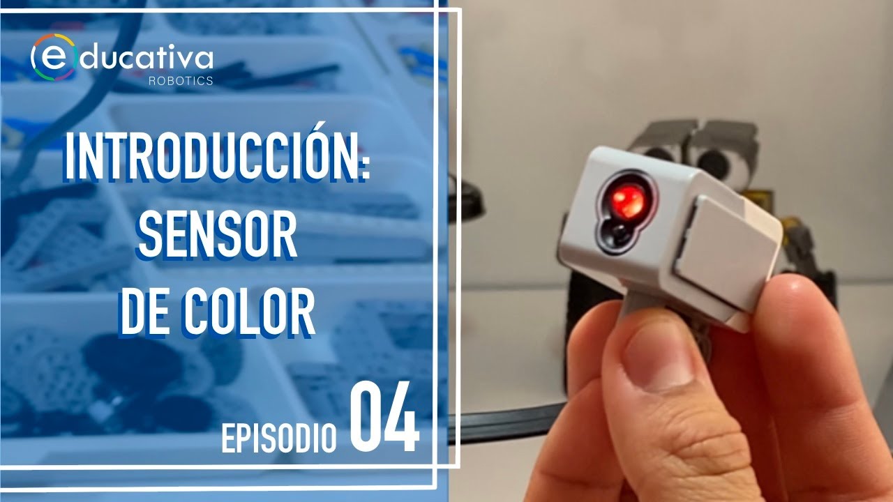 Lego MINDSTORMS EV3  Introducción #4 Sensor de Color