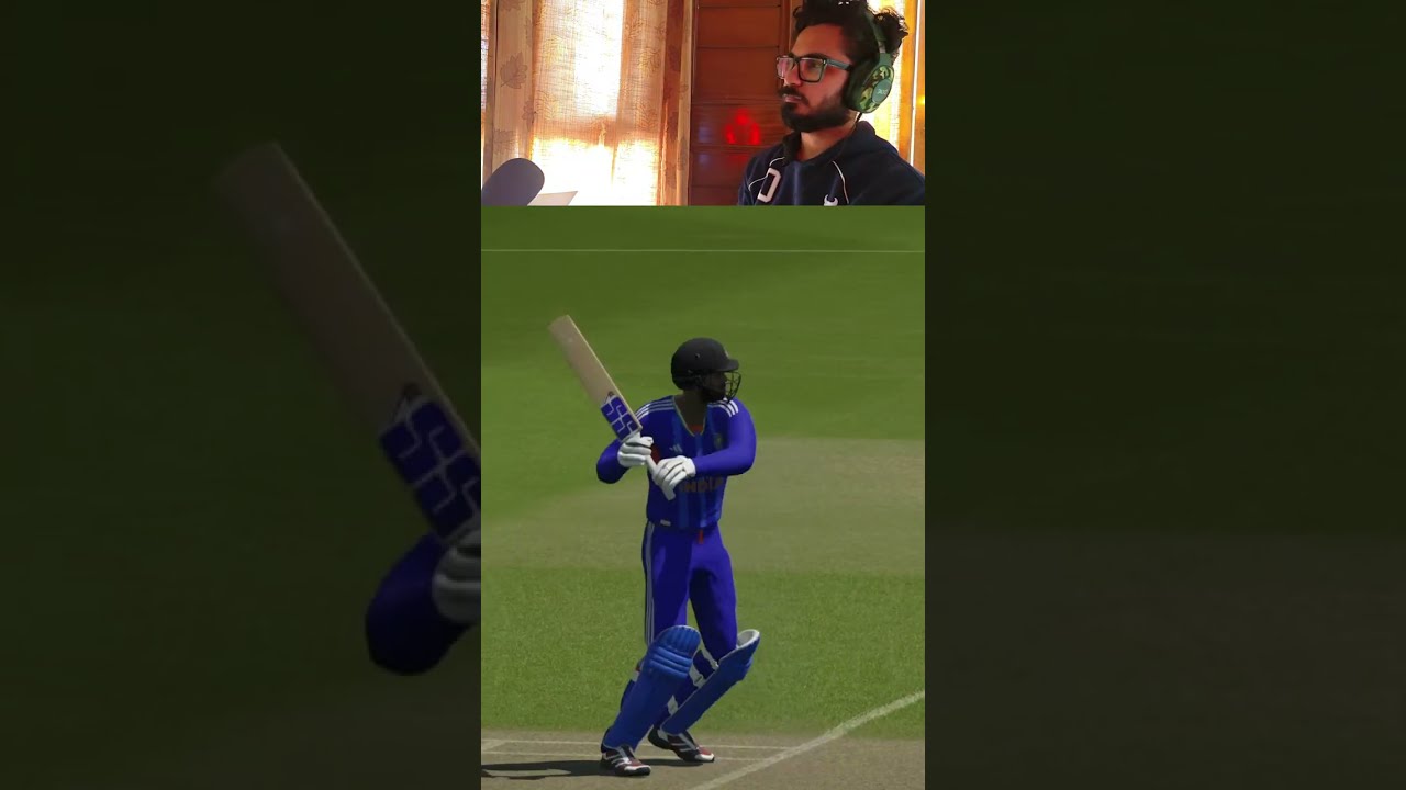 LIVE INDIA Vs PAKISTAN T-20 World Cup Gameplay Cricket 24 ☝️ #shortsfeed #IndVsPak
