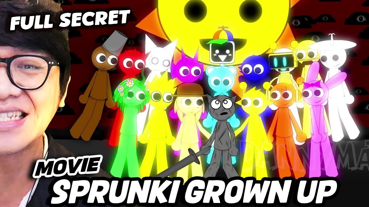 SPRUNKI Grown Ups FULL MOVIE‼️SECRET ENDING Grey - Harapan Dunia Sprunki