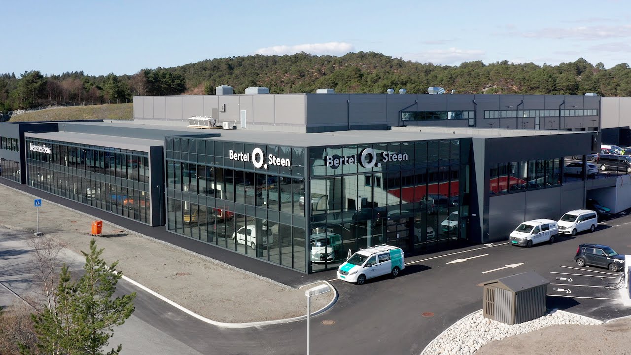 Bertel O. Steen nye bilhus i Bergen