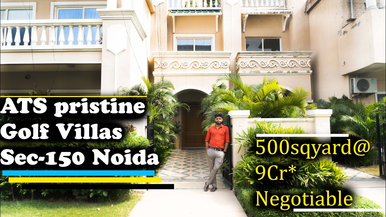 ATS pristine Golf Villas Sec-150 Noida 500sqyard@ 9Cr* Negotiable
