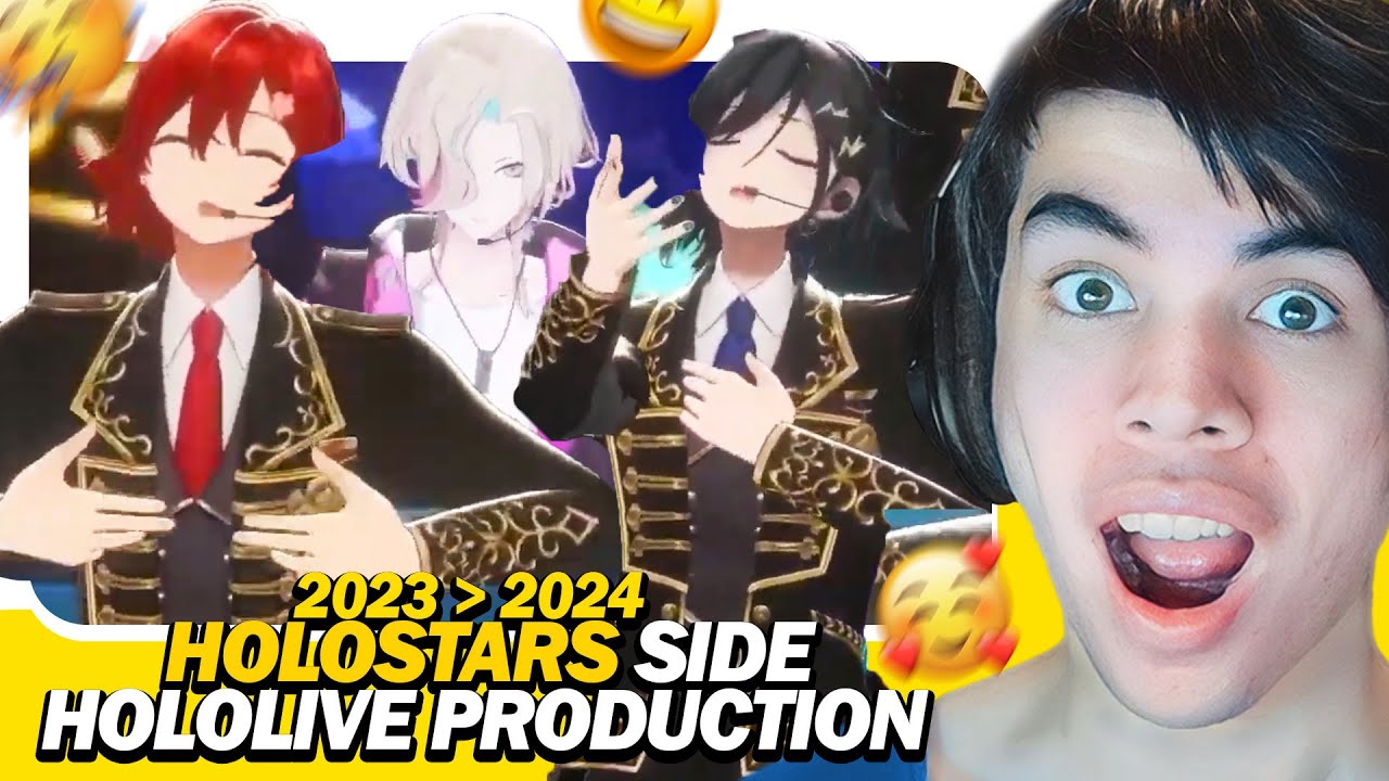 HOLOLIVE COUNTDOWN LIVE 2023▷2024 -HOLOSTARS side- CONCERT WATCH-ALONG REACTION!