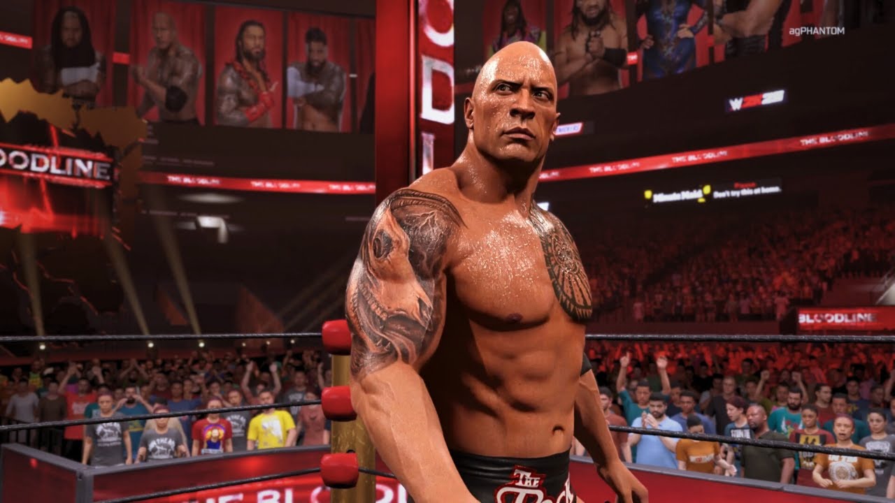 WWE 2K25 - THE ROCK - Gauntlet Bloodline