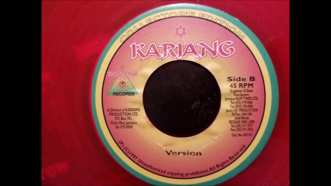 Sizzla - From Long Time - Kariang 7
