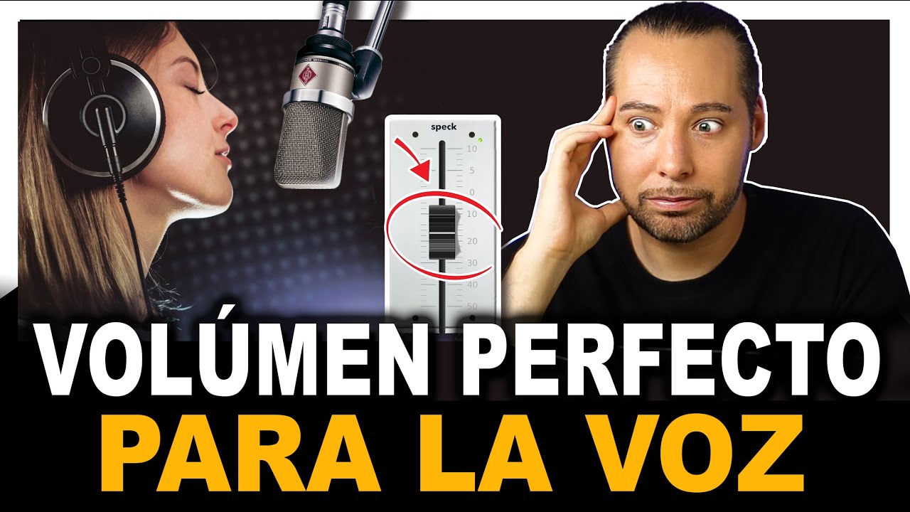 Cómo AJUSTAR el VOLUMEN PERFECTO para la VOZ en la Mezcla ✅ (Fácil y Rápido).