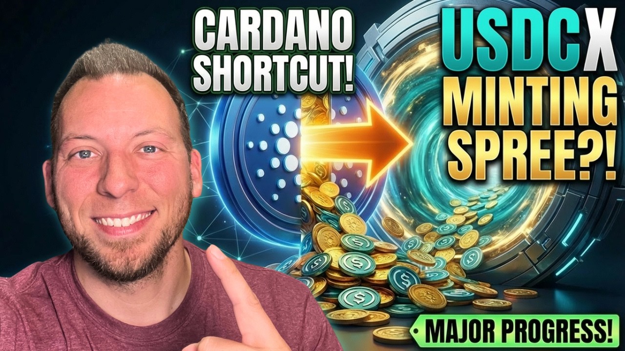 Cardano получает короткий путь! Начинается волна выпуска монет на USDCX?! Значительный прогресс!