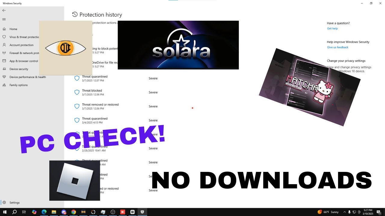 How to PC Check on Roblox for Rivals, Da Hood, Arsenal & More (NO DOWNLOADS)