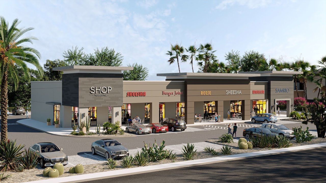 Carey & Revere Shopping Center & Restaurant Architecture by SCA Design Sheldon Colen Architect