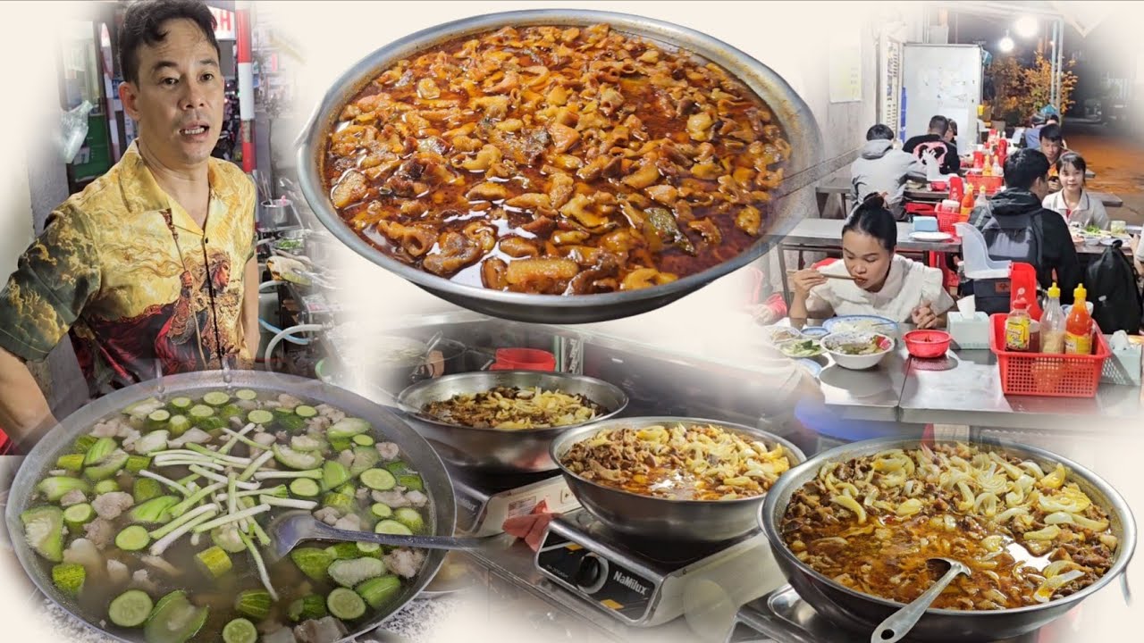 Cơm lòng trứ danh cao lãnh bánh cả đêm khuya