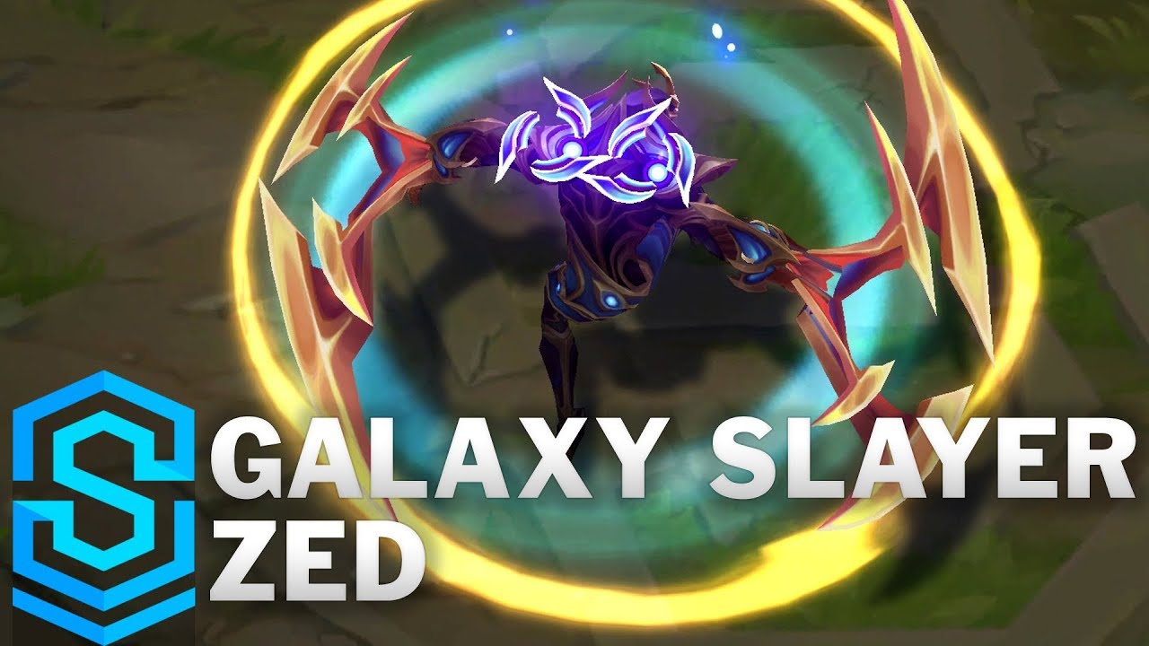 Galaxy Slayer Zed Skin Spotlight - League of Legends