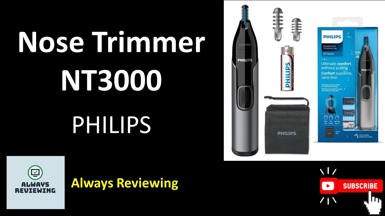 Tried the Philips NT3000 Nose Trimmer – Is It Actually Good?
