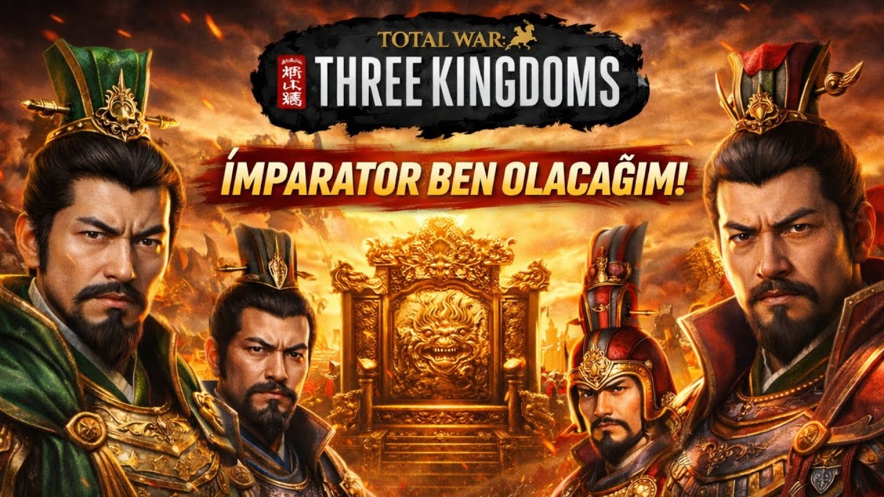 İMPARATOR OLMA SERÜVENİ DEVAM EDİYOR / Total War Three Kingdoms Türkçe Oynanış 2026 - Bölüm 2