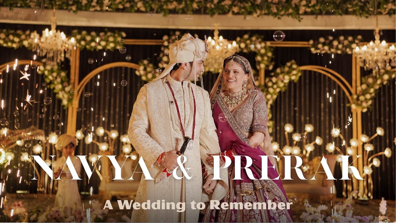 Navya & Prerak | The Beginning of Forever Captured By Wedding Tulips | Best  Mix Teaser 2025