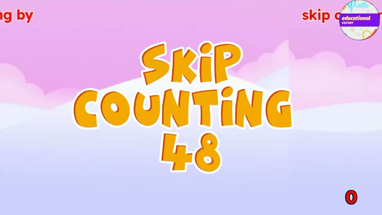 Unlock skip counting by 48 |repeated addition |math for kids