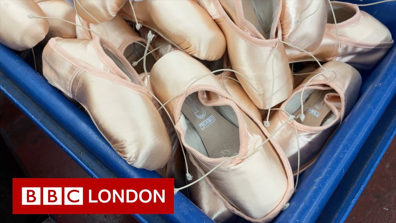 Inside the UK's only ballet shoes factory