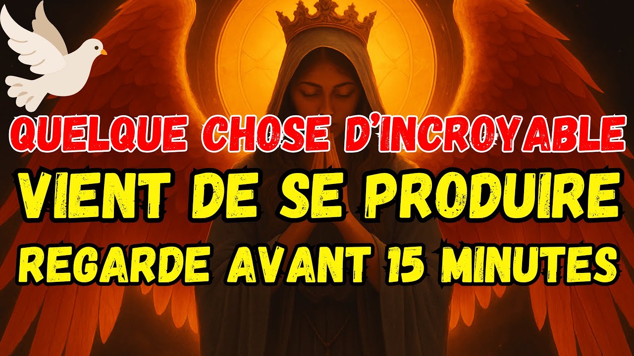 Élus, quelque chose d'ÉNORME vient de se produire... Ils pleurent derrière des portes closes !