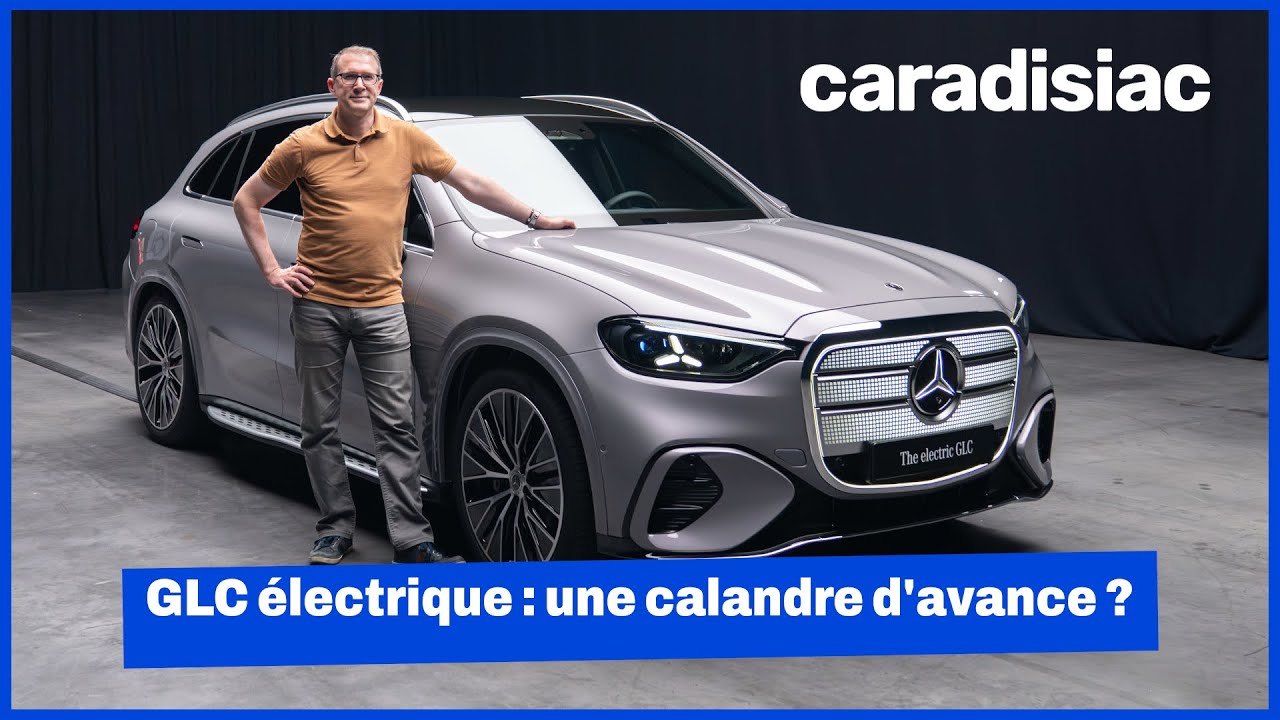 Nouveau Mercedes GLC électrique : une calandre d'avance ?