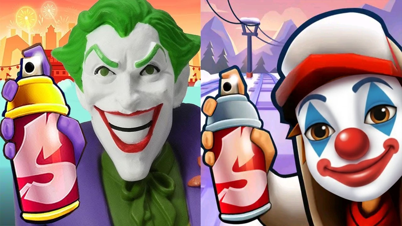 Subway Surfers Winter Xtreme 2026 Guard King vs Joker Run Gameplay HD