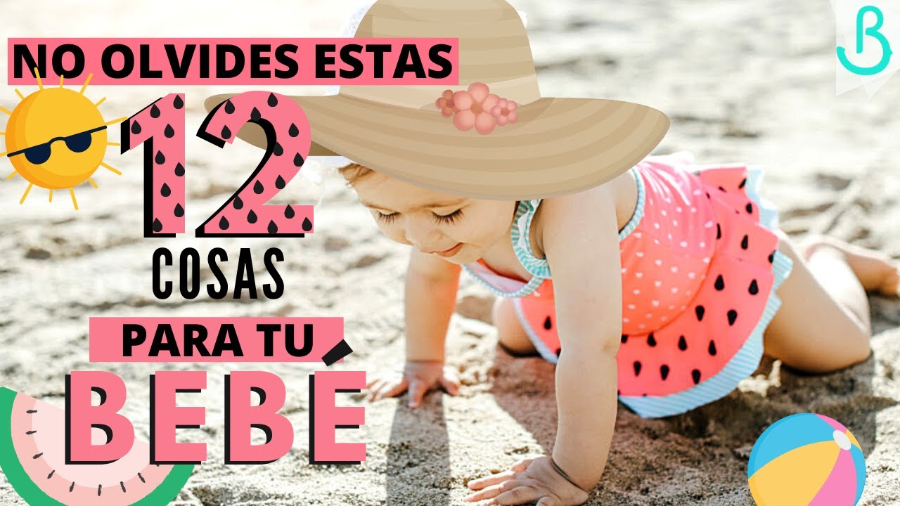 👜☀️QUE NO PUEDE FALTAR EN LA BOLSA DE PLAYA o PISCINA de tu BEBÉ *12 TRUCOS* || Baby Suite by Pau