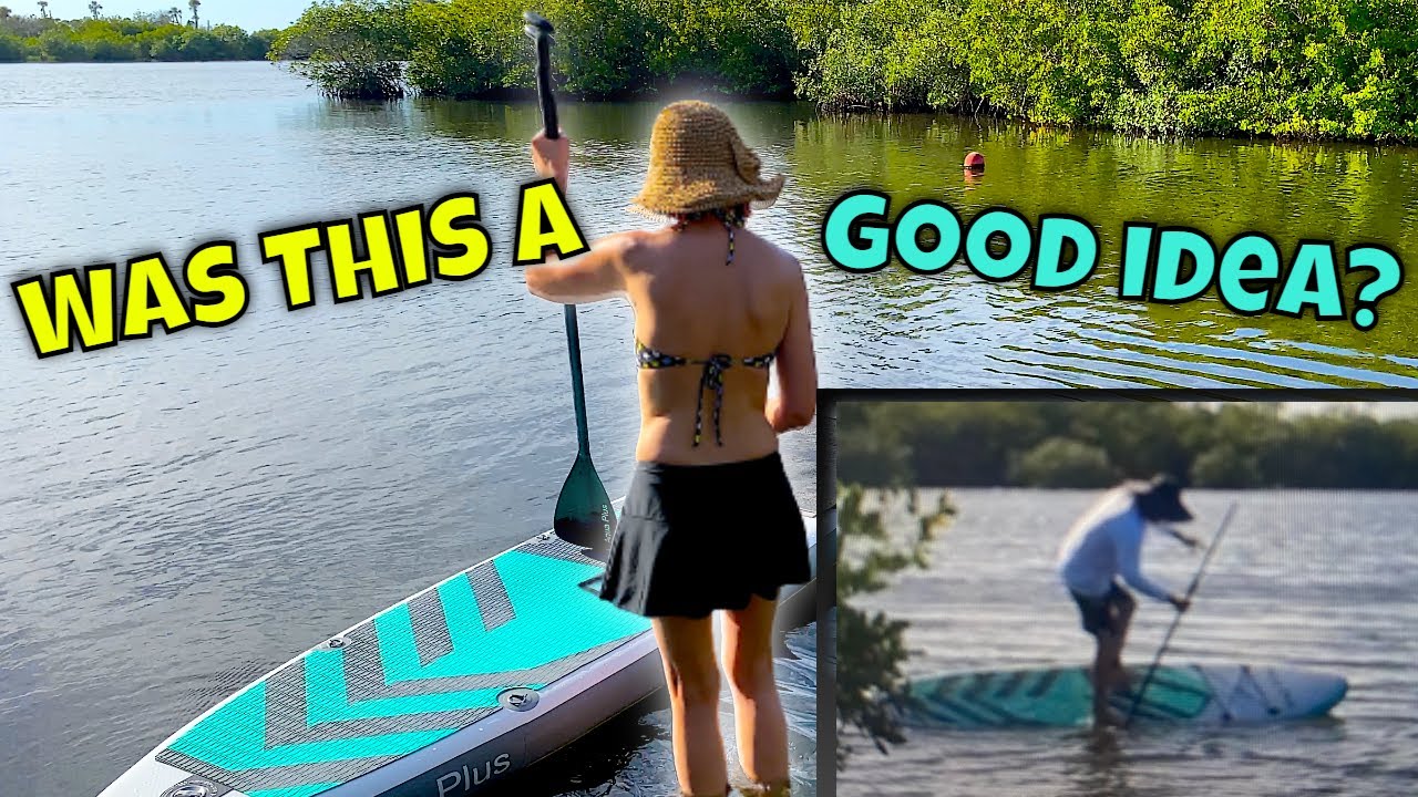 FIRST time Stand Up Paddleboarding | Werner-Boyce Salt Springs Kayak Launch | Repairing RVLock
