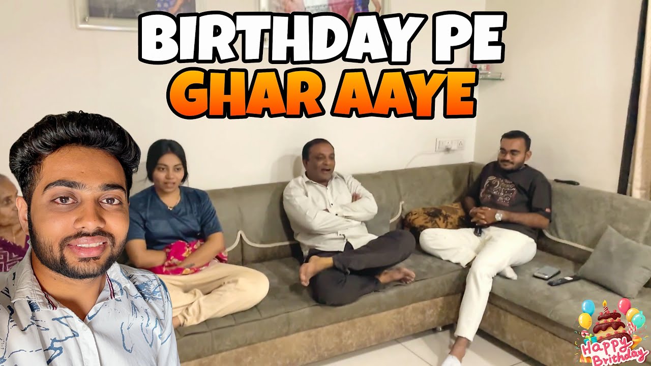 Jijaji Birthday Par Ghar Aaye♥️ | Simple Family Moments Vlog