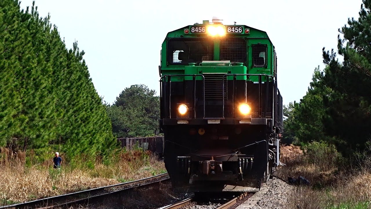 ES43BBi #8456 da Klabin Líder no LOCOTROL, partindo de Lineo do Amaral