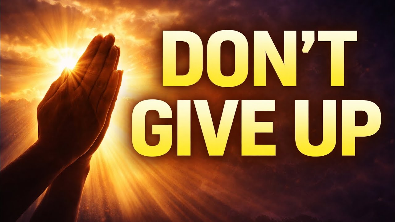 Don’t Give Up – God Is Working Behind the Scenes