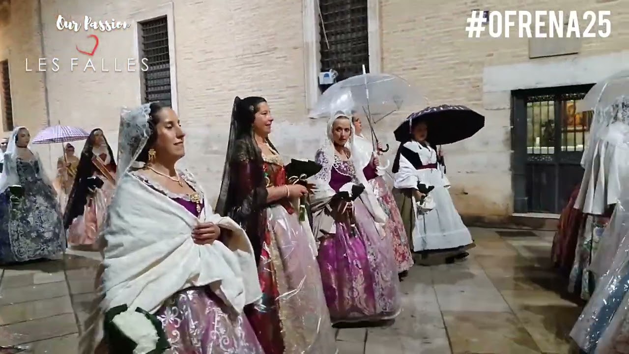 💐 Ofrena 2025 | Falla Avinguda Valladolid - Enginyer Vicent Pichó | Falles 2025