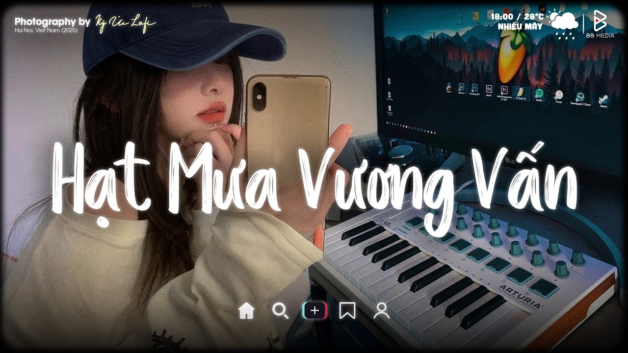 Hạt Mưa Vương Vấn Lofi - Ca Sĩ Giấu Mặt Cover | Ho&agrave; C&ugrave;ng Y&ecirc;u Dấu Nỗi Buồn Anh Đang Ch&ocirc;n S&acirc;u Lofi