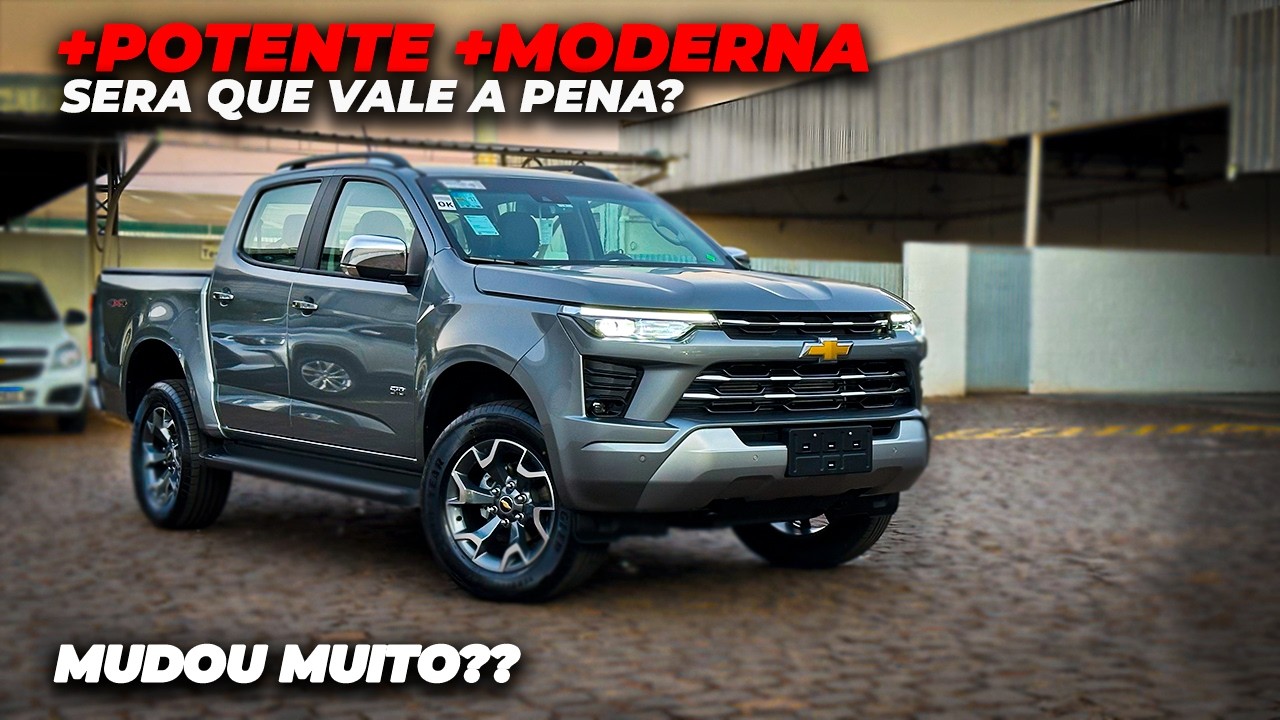 Nova Chevrolet S10 2025 LTZ! TUDO OQUE MUDOU NA S10! A MELHOR DO MERCADO????