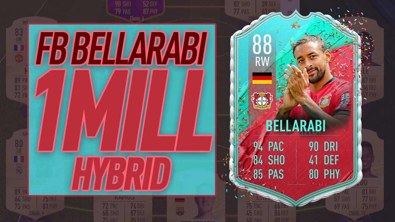 OP BELLARABI HYBRID 1 MILL COINS SQUAD BUILDER - FIFA 20 ULTIMATE TEAM