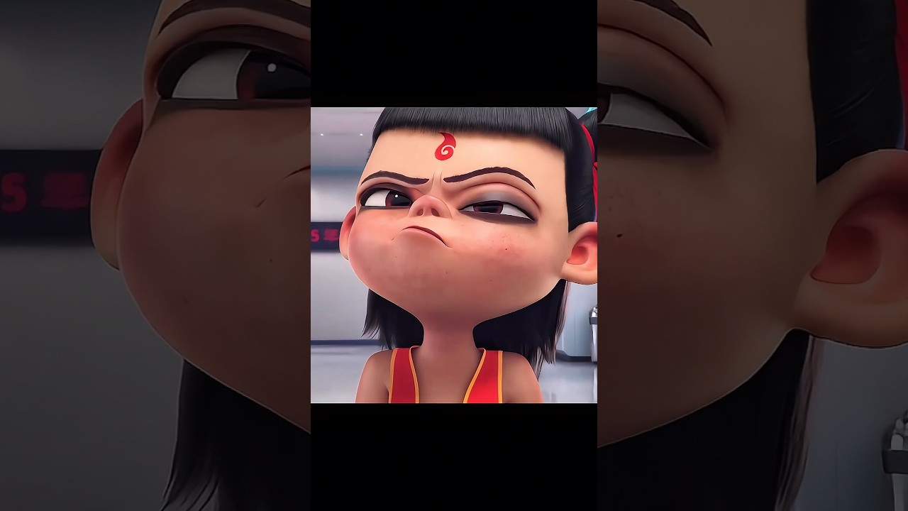 ne zha security check scene 😂 #nezha2 #nezha #cartoon #short
