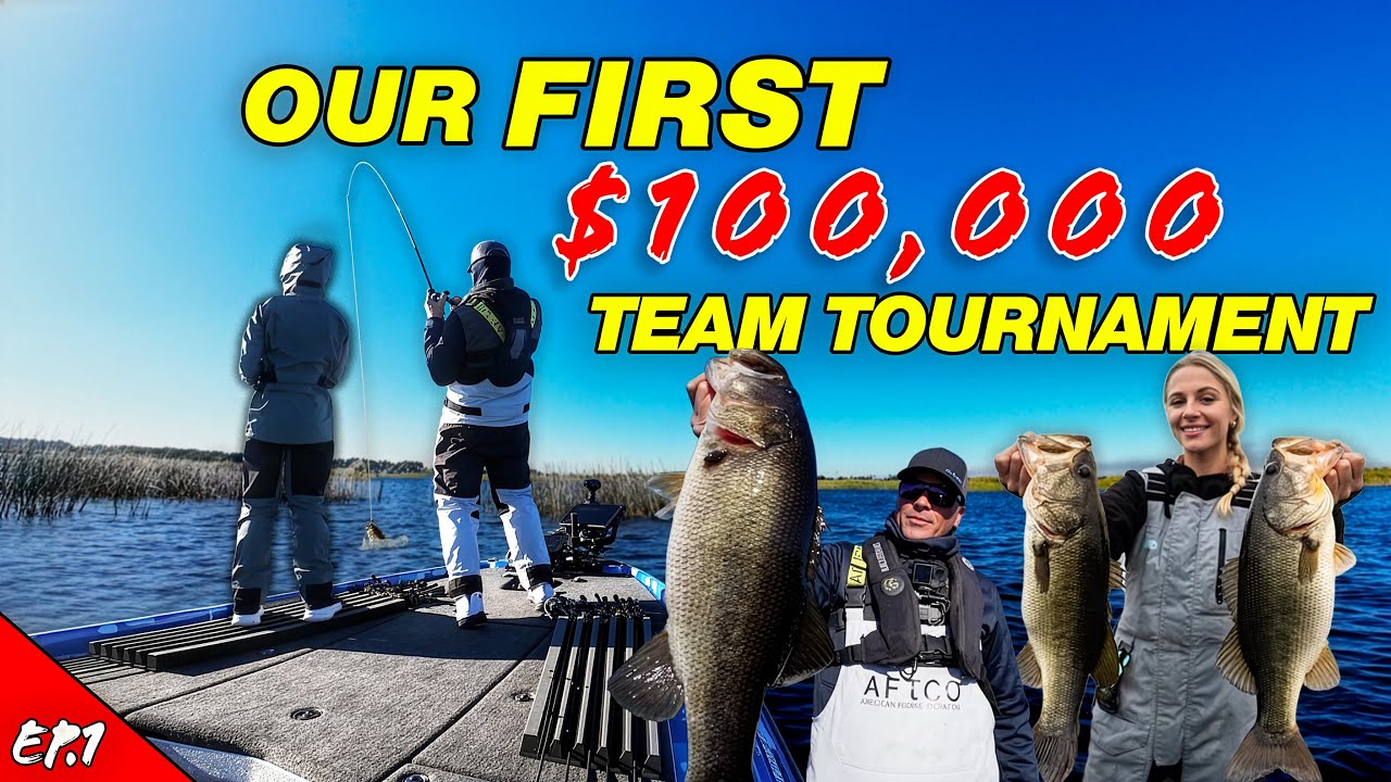 Scott and Hilary Martin Trying to find $100,000 of bass on Lake Okeechobee Dual Threat