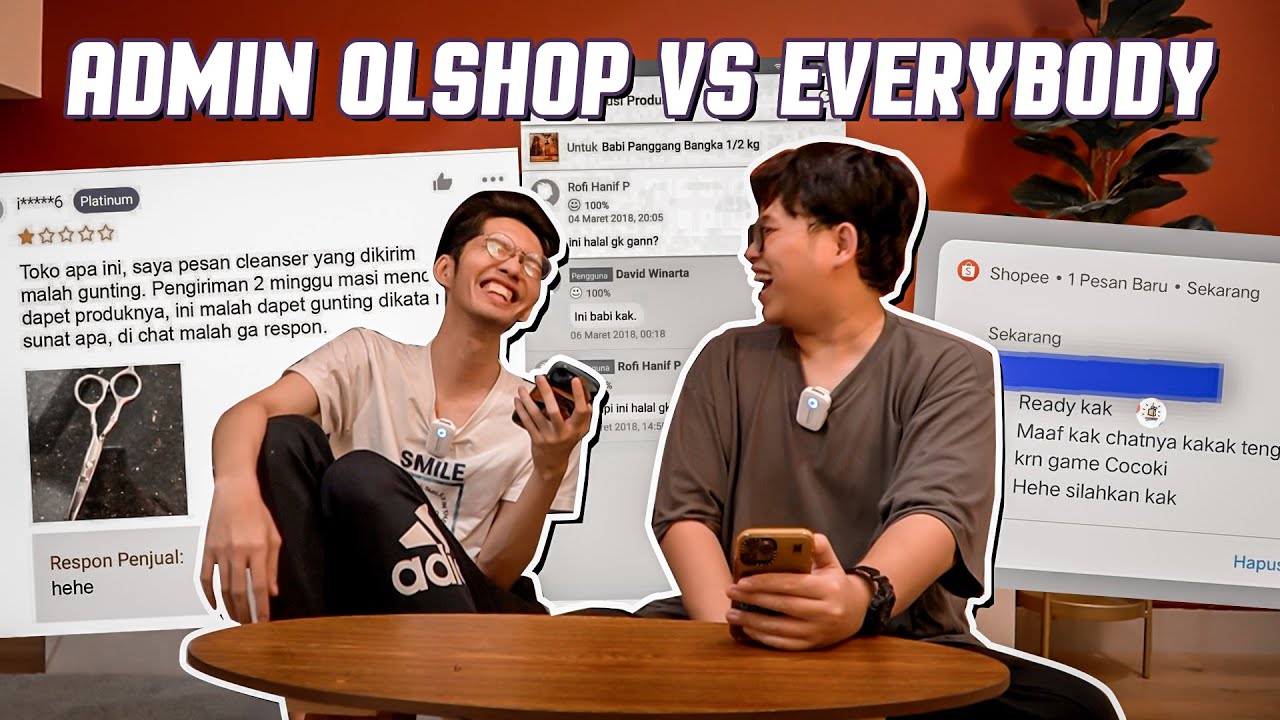 BACAIN REPLY OLSHOP LUCU BANGET! 