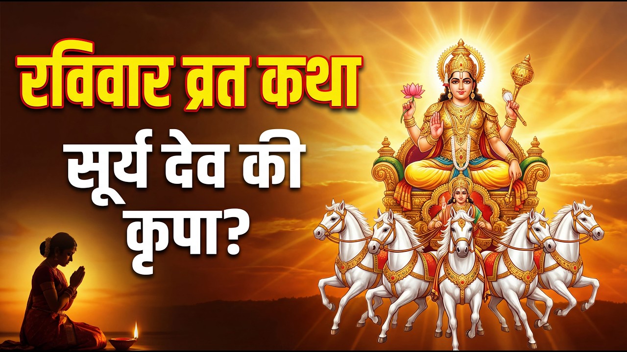 रविवार व्रत कथा |  सूर्य देव की कृपा से जीवन बदल जाएगा | Raviwar Vrat Katha | Surya Dev Katha