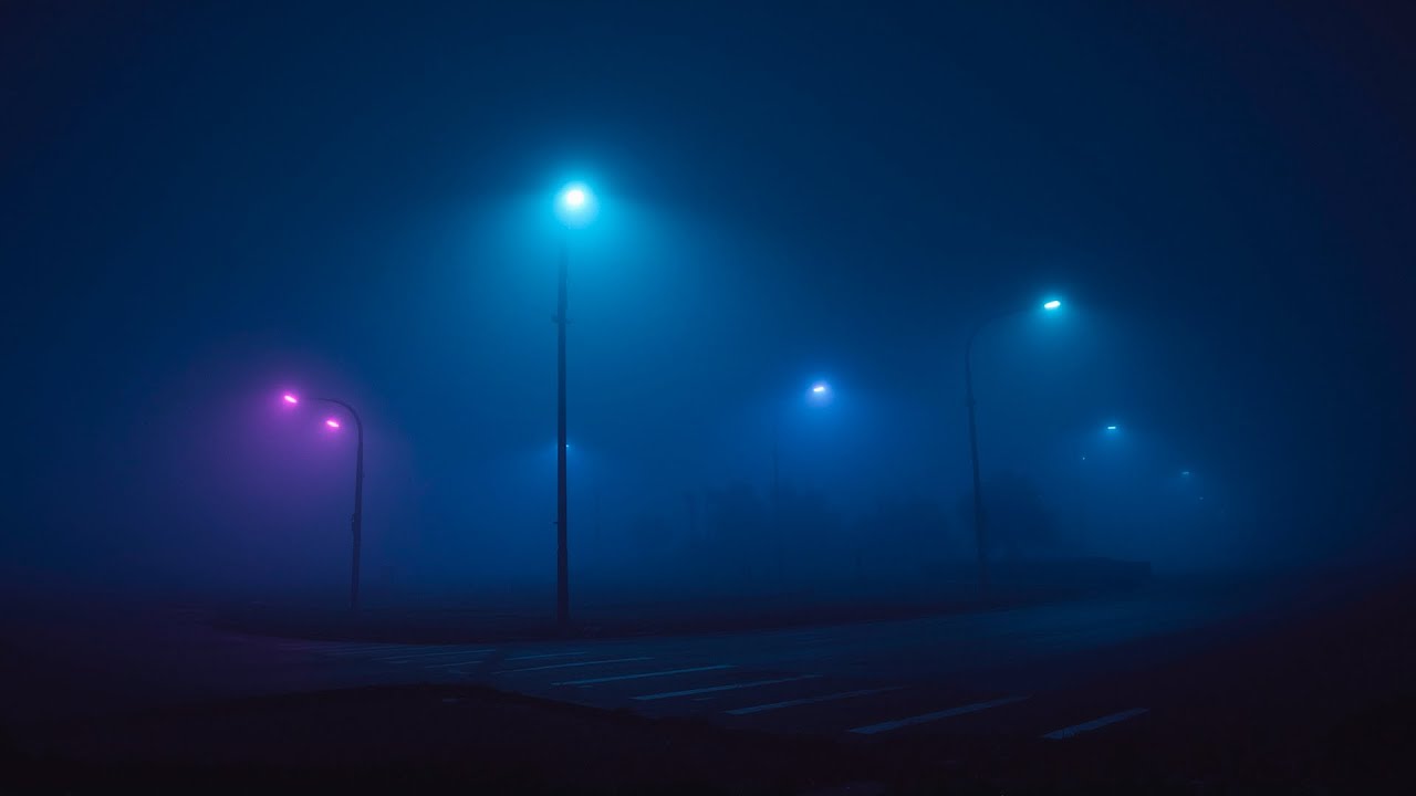the road fades slowly