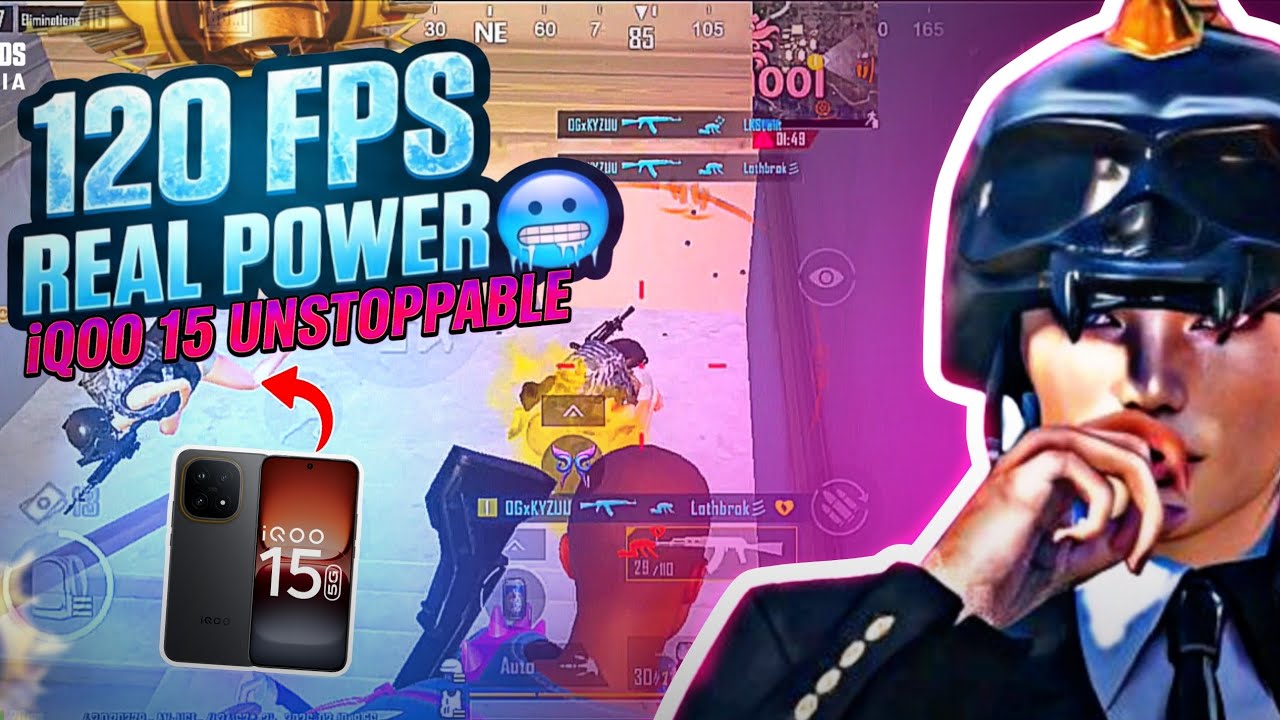 iQOO 15 120 FPS POWER 🔥 | Theme Event + Apartment WIPE! ⚡ Solo vs Squad BGMI