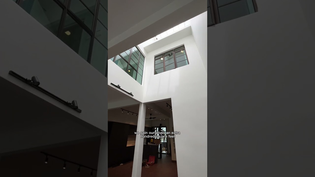 What we did to improve ventilation and increase the space! #designideas
