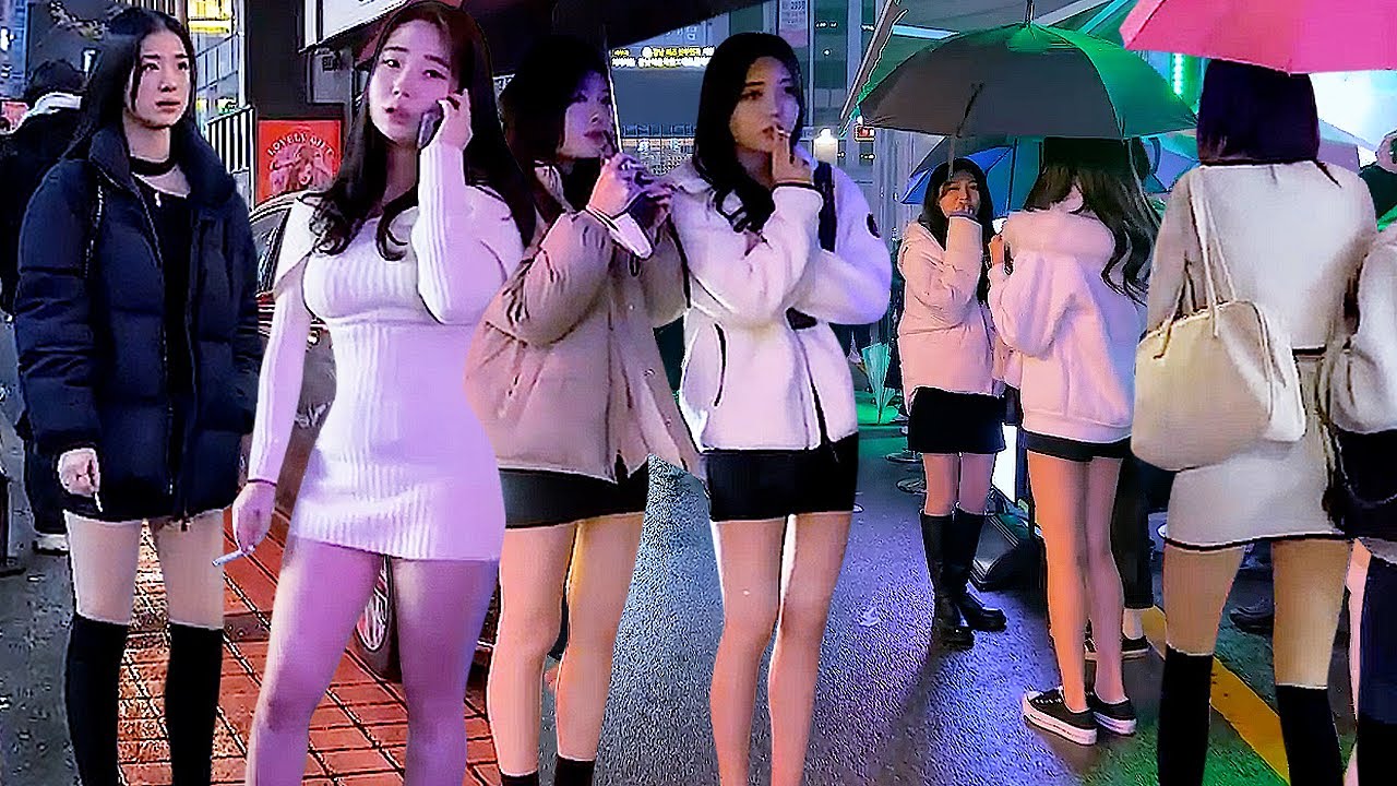 [4K SEOUL KOREA 🔥🔥🔥] There are always many beautiful women in Gangnam, Seoul. 😎😎😎 # SEOUL # KOREA